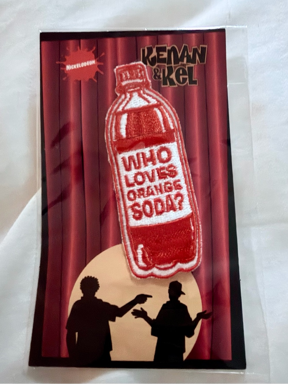 Nickelodeon Kenan and Kel Who Loves Orange Soda Patch